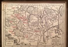 الخرائط القديمة لداريا وتارتاريا خريطة جراند تارتاريا